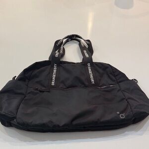 Orangetheory Charcoal Tote with Logo Straps